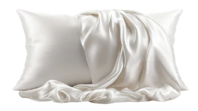 White Silk Pillowcase
