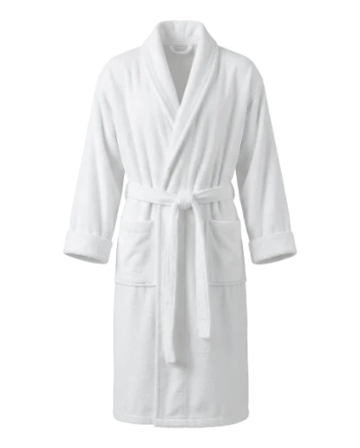 White Terry Bathrobe