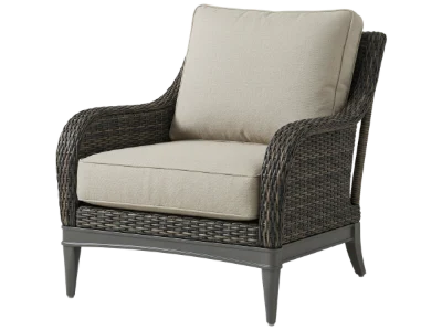 Wicker Armchair With Cushion