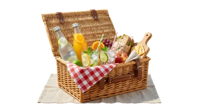 Wicker Picnic Basket