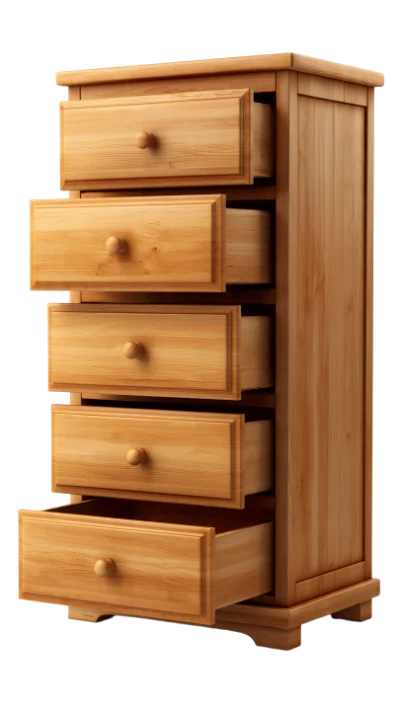 Wooden Drawer Chest