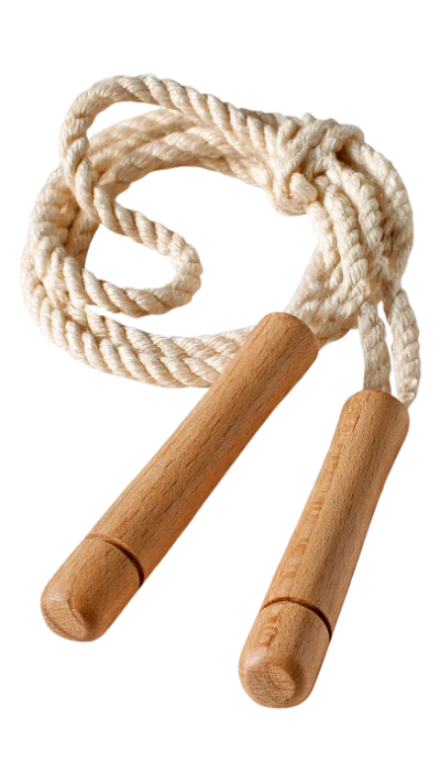 Wooden Handle Jump Rope