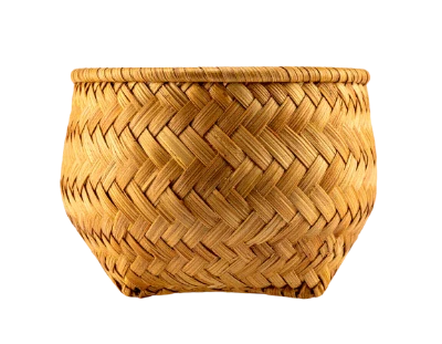 Woven Bamboo Basket