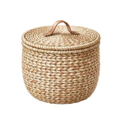 Woven Storage Basket Illustration