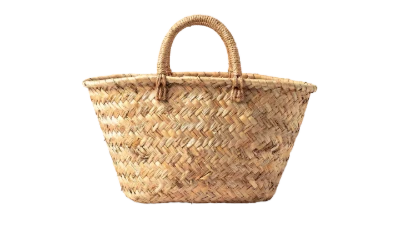 Woven Straw Basket