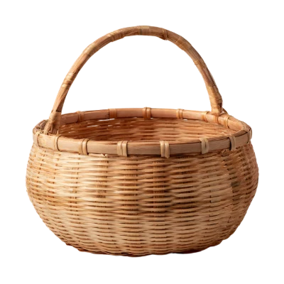 Woven Wicker Basket