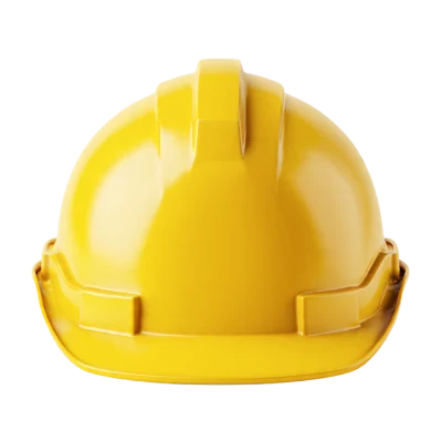 Yellow 3D Render Hard Hat