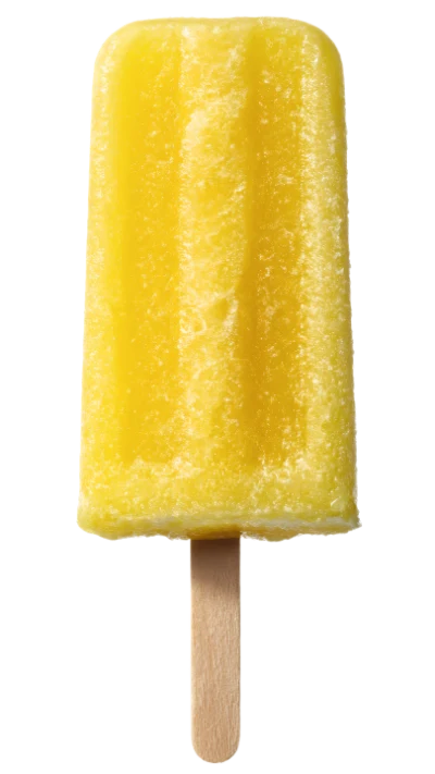 Yellow Fruit Popsicle