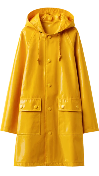 Yellow Waterproof Raincoat