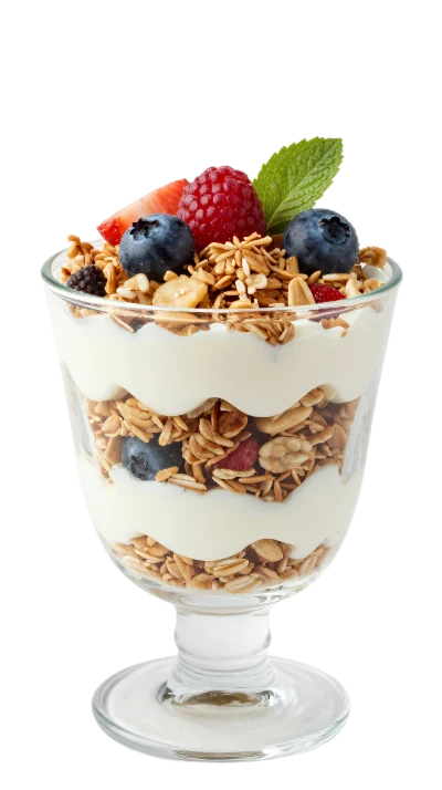 Yogurt Parfait With Granola