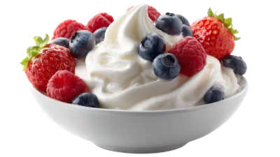 Yogurt With Fresh Berries