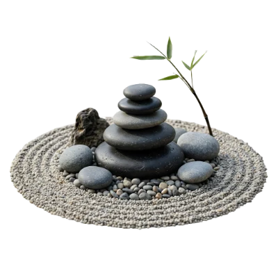 Zen Stone Garden