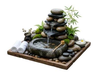 Zen Stone Water Fountain