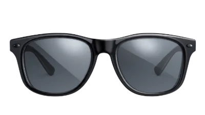 3D Render Black Sunglasses