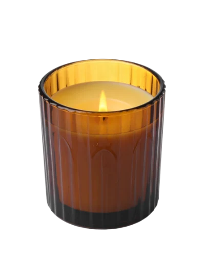 Amber Glass Scented Candle