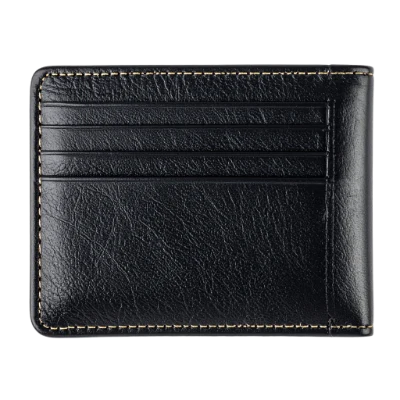 Black Leather Wallet