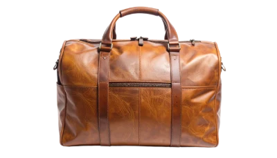 Brown Leather Travel Bag