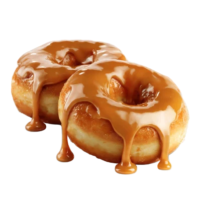 Caramel Glazed Donuts