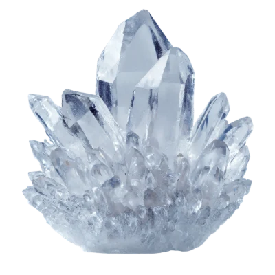 Clear Quartz Crystal Cluster