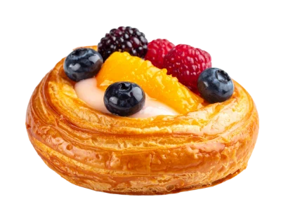 Danish Pastry With Berries