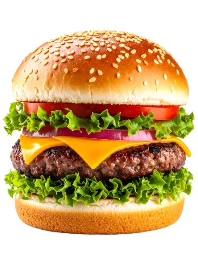 Delicious Beef Cheeseburger