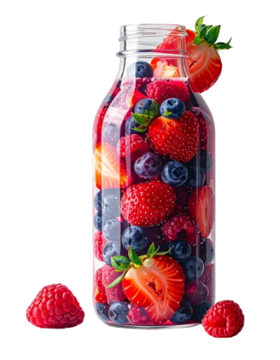 Fresh Berry Fruit Drink