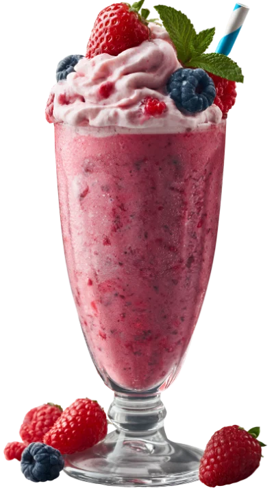 Fresh Berry Milkshake