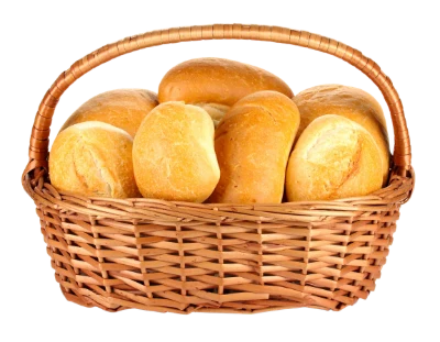 Fresh Bread In Basket
