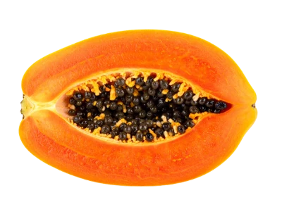 Fresh Half Papaya Fruit