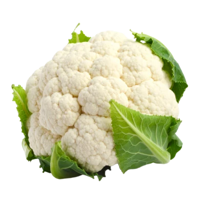 Fresh Raw Cauliflower Head