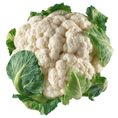 Fresh Raw Cauliflower Head