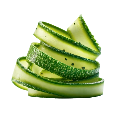 Fresh Sliced Zucchini Ribbon
