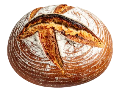 Fresh Sourdough Bread Loaf