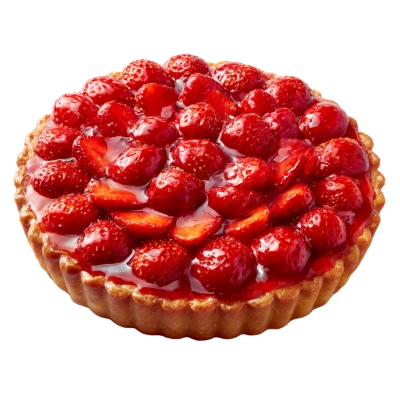 Fresh Strawberry Fruit Tart