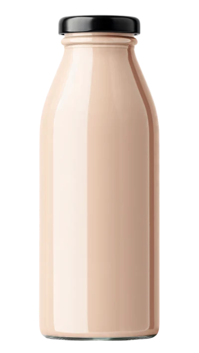 Glass Bottle Of Milk