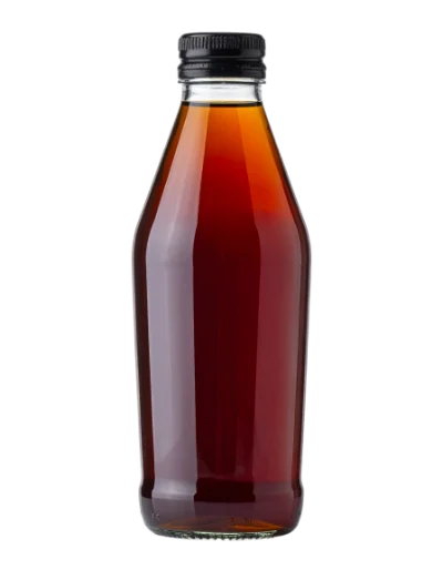 Glass Bottle Of Tea