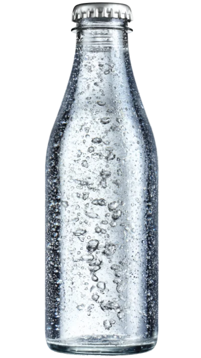 Glass Bottle Sparkling Water