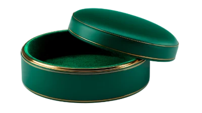 Green Velvet 3D Render Box