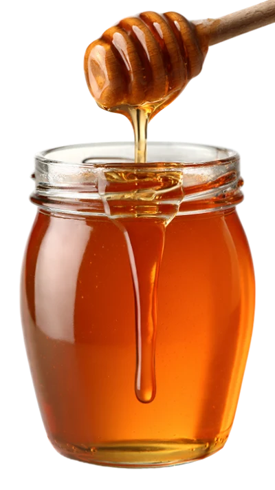 Honey Jar With Dipper