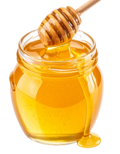 Honey Jar With Dipper