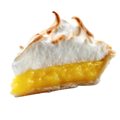 Lemon Meringue Pie Slice