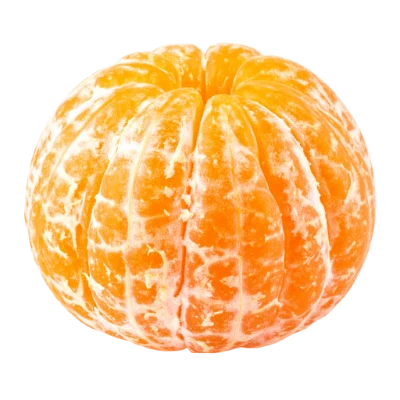 Peeled Fresh Mandarin Orange