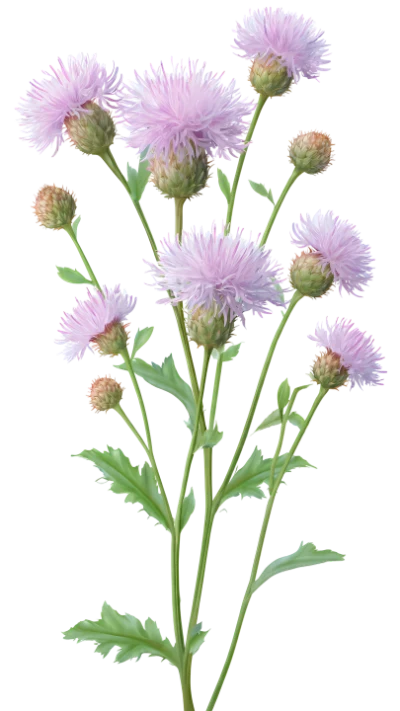 Purple Thistle Wildflower Bouquet