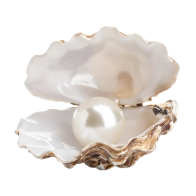 Shiny Pearl In Shell