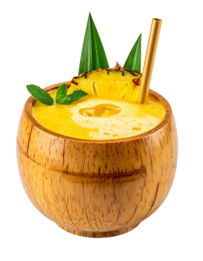 Tropical Pineapple Coconut Cocktail