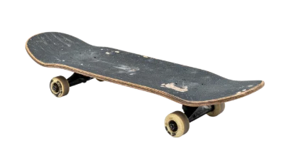 Used Wooden Skateboard
