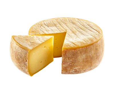 Wheel Of Sliced Cheese