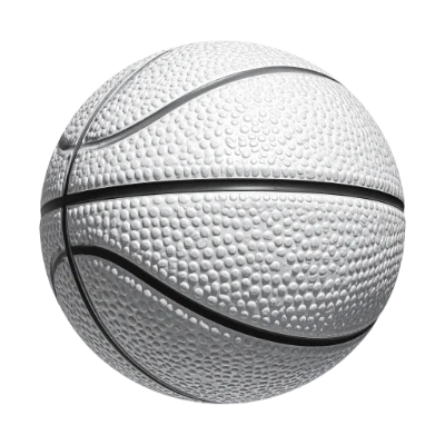 White Basketball Ball