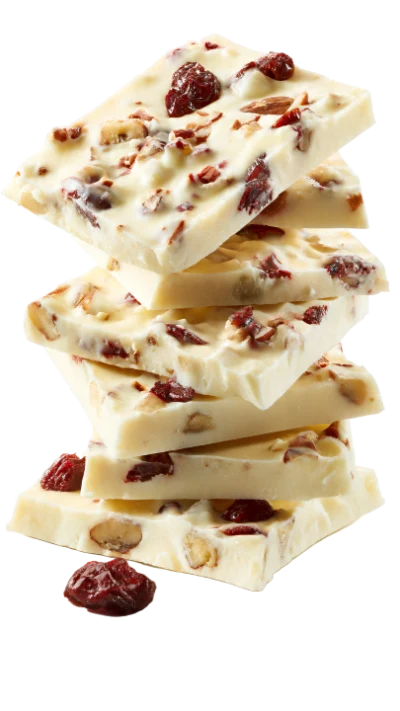 White Chocolate With Cranberries